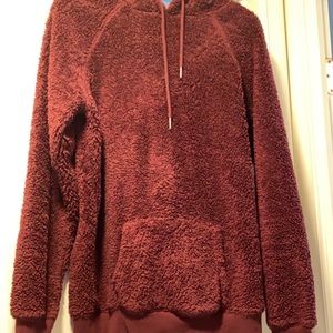 Fuzzy oversized hoodie. In good condition, super cozy!